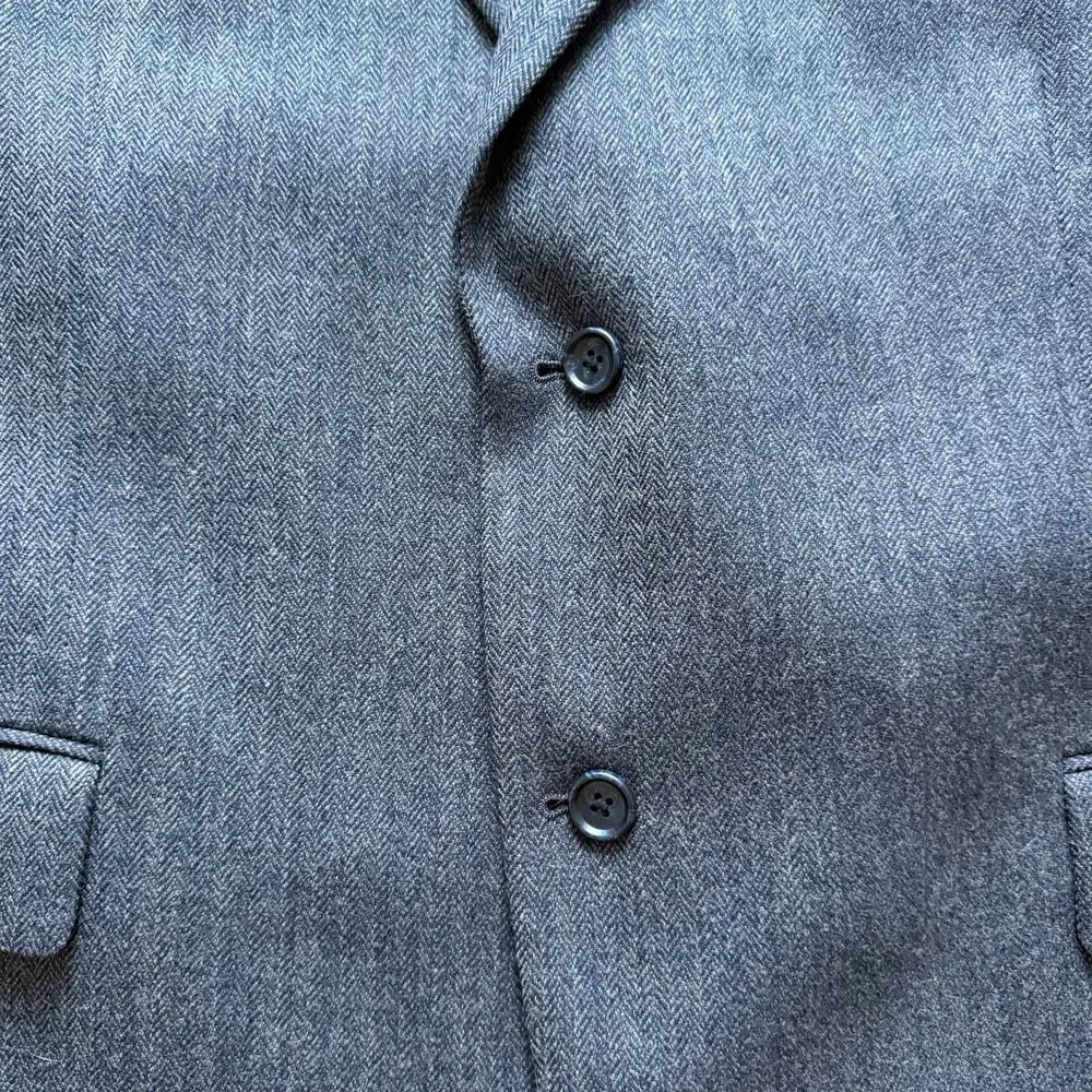 Joseph & Feiss Gold Wool Sport‎ Coat Blue/Grey Mens 48 Short